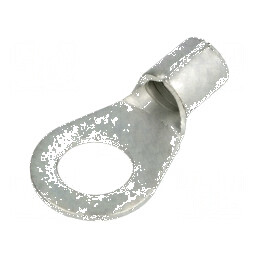 Vârf Inelar M10 16mm² Crimpat pe Cablu Neizolat Cositorit - Conector Electric Profesional | Electronic-mag.ro | Componente Elect