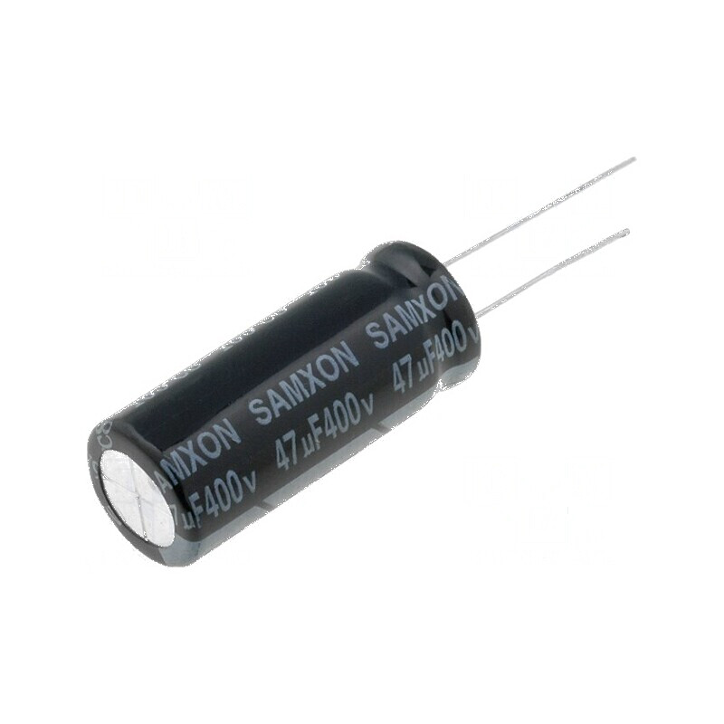Condensator Electrolitic THT 47uF 400VDC Ø12,5x30mm ±20% - Componentă Electronică de Înaltă Performanță | Electronic-mag.ro | Co Condensator Electrolitic THT 47uF 400VDC Ø12,5x30mm ±20% - Componentă Electronică de Înaltă Performanță | Electronic-mag.ro | Co