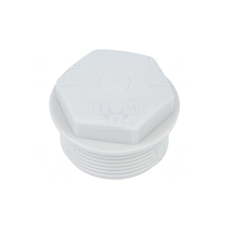 Capac de protecție M32 1,5 IP54 din polietilenă gri pentru temperaturi -20 până la 80°C | Electronic-mag.ro | Componente Electro