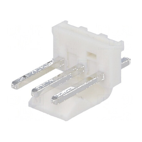 Conector cablu-placă soclu tată KK 396, 3,96mm, 3 pini, montare THT, 7A | Electronic-mag.ro | Componente Electronice