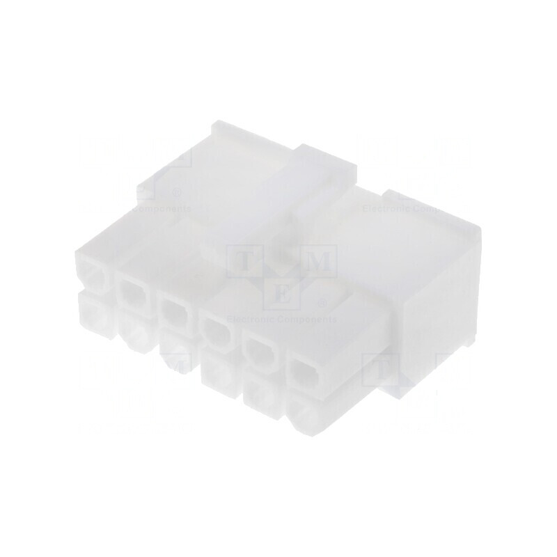 Conector Mini-Fit Jr 4,2mm PIN 12 - Cablu-Cablu/PCB Mufă Mamă | Electronic-mag.ro | Componente Electronice