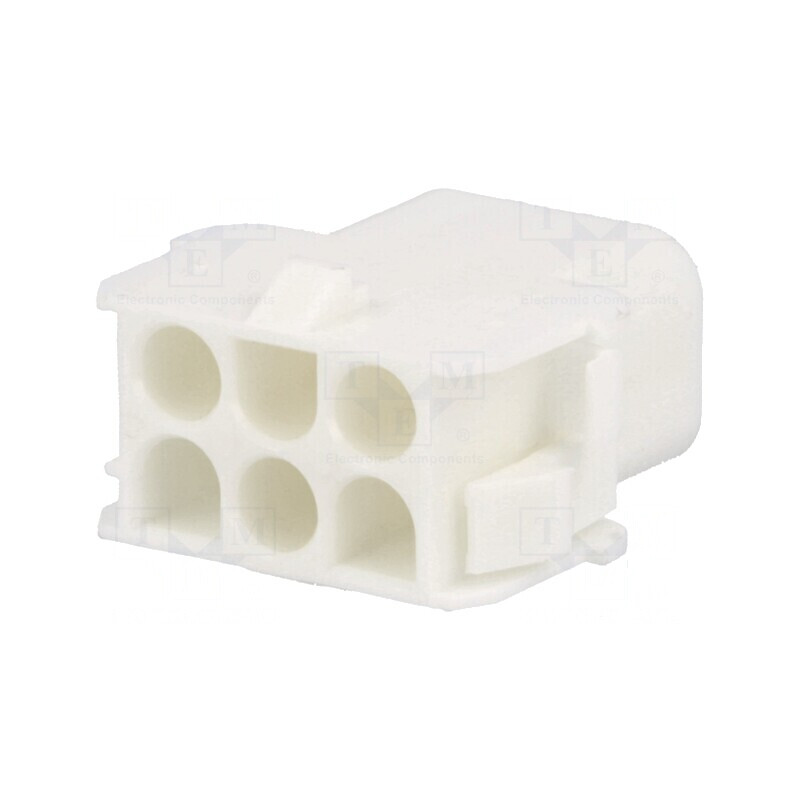 Conector cablu-cablu mufă tată/mamă MLX 6,35mm, 6 pini, standard UL94V-0 | Electronic-mag.ro | Componente Electronice