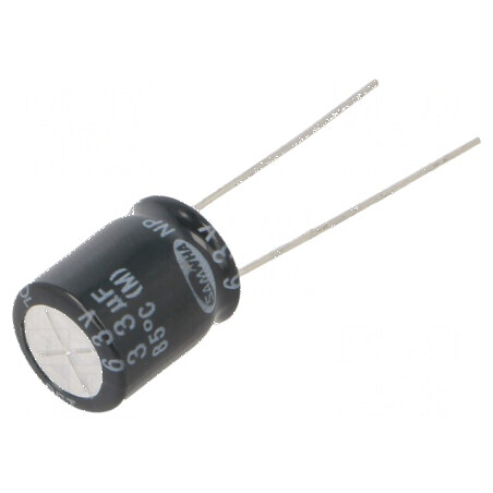 Condensator electrolitic bipolar THT 33uF 63VDC Ø10x12,5mm - Componentă electronică de calitate superioară | Electronic-mag.ro |