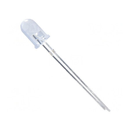 LED 5mm Portocalie 2000-3000mcd 30° Convex - Lumină de Înaltă Intensitate pentru Proiecte Electrice | Electronic-mag.ro | Compon