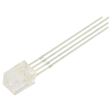 LED dreptunghiular 5x5x7mm RGB 500-750mcd - Iluminare eficientă în trei culori | Electronic-mag.ro | Componente Electronice