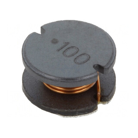 Inductor SMD 10uH 2,6A ±20% Q: 30, Diametru 10mm, Înălțime 6mm, Rezistență 60mΩ | Electronic-mag.ro | Componente Electronice