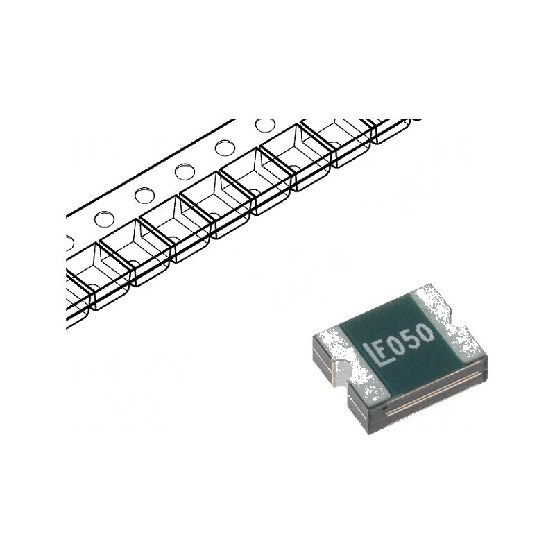 Siguranță Polimerică PTC 550mA 2016L - Protecție Avansată pentru Circuite Electrice | Electronic-mag.ro | Componente Electronice