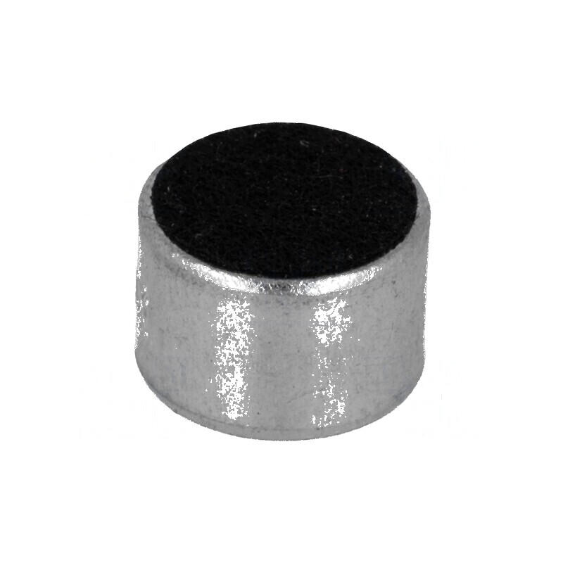 Microfon condensator profesional 20-16000Hz, 2,2kΩ, Ø9,7x6,5mm, 500uA | Electronic-mag.ro | Componente Electronice
