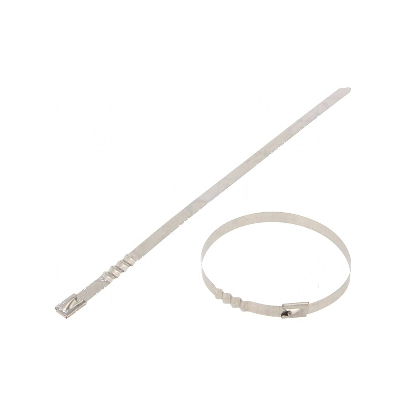 Colier de strângere din oțel inoxidabil AISI 304, dimensiuni L: 260mm, W: 7,9mm | Electronic-mag.ro | Componente Electronice Colier de strângere din oțel inoxidabil AISI 304, dimensiuni L: 260mm, W: 7,9mm | Electronic-mag.ro | Componente Electronice