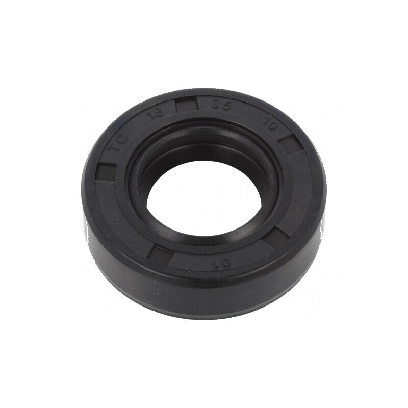 Garnitură simering cauciuc NBR - Grosime 10mm, Interval temperatură -40÷100°C, Ø orificiu 35mm | Electronic-mag.ro | Componente 