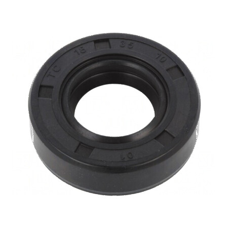 Garnitură simering cauciuc NBR - Grosime 10mm, Interval temperatură -40÷100°C, Ø orificiu 35mm | Electronic-mag.ro | Componente 