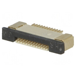 Conector FFC/FPC Orizontal 12 PIN Superioare ZIF - Conector ZIF pentru Aplicatii Electronice | Electronic-mag.ro | Componente El