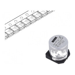 Condensator Electrolitic SMD 470µF 35VDC ±20% - Interval Temperatura -55 până la 105°C | Electronic-mag.ro | Componente Electron