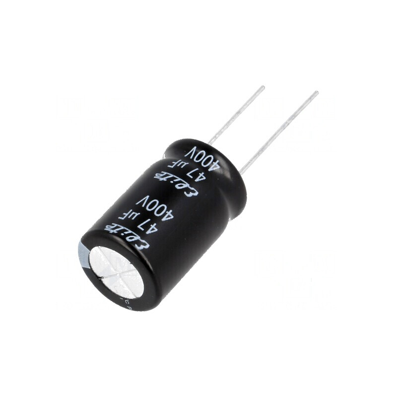 Condensator Electrolitic THT 47uF 400VDC Ø16x25mm ±20% 2000h pentru Circuit Electric | Electronic-mag.ro | Componente Electronic Condensator Electrolitic THT 47uF 400VDC Ø16x25mm ±20% 2000h pentru Circuit Electric | Electronic-mag.ro | Componente Electronic