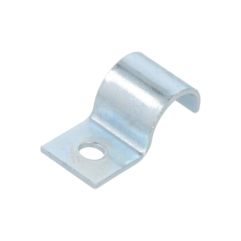 Clemă montată cu şurub pentru Ø buclă 19,1mm, Ø orificiu montaj 5,5mm | Electronic-mag.ro | Componente Electronice