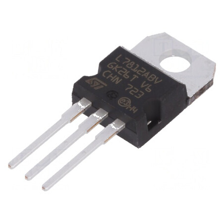 Stabilizator de Tensiune Liniar Nereglabil 12V 1,5A THT - IC | Electronic-mag.ro | Componente Electronice