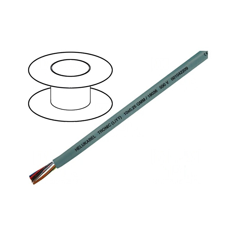 Cablu LiYY neecranat 4x0,14mm² 350V Cu litat gri Clasa 5 - Soluție electrică profesională | Electronic-mag.ro | Componente Elect