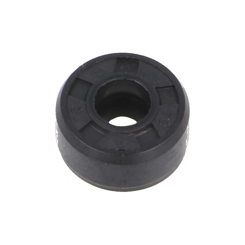 Garnitură Simering Cauciuc NBR 6mm - Interval Temperaturi -40 până la 100°C - Diametru Axial 4mm | Electronic-mag.ro | Component