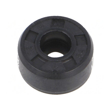 Garnitură Simering Cauciuc NBR 6mm - Interval Temperaturi -40 până la 100°C - Diametru Axial 4mm | Electronic-mag.ro | Component