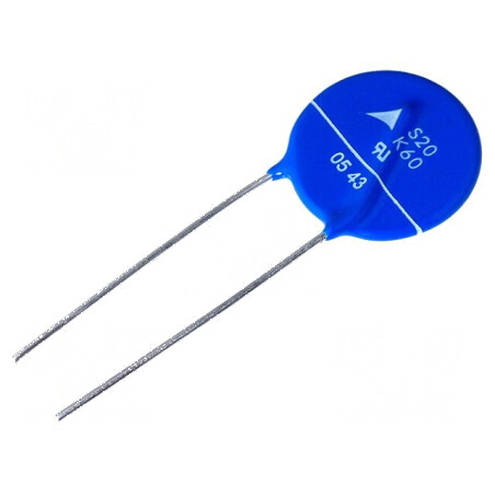 Varistor Oxid de Metal THT 60VAC 85VDC 100V 6500A - Interval Temperatura -40÷105°C | Electronic-mag.ro | Componente Electronice
