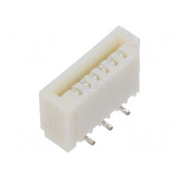 Conector FFC/FPC Vertical PIN 6 Non-ZIF SMT Easy-On 50V pentru Aplicații Electronice | Electronic-mag.ro | Componente Electronic