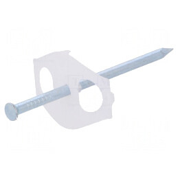 Element de susținere transparentă cu cui de fixare 3,5x70mm - Accesoriu de montaj profesional | Electronic-mag.ro | Componente E