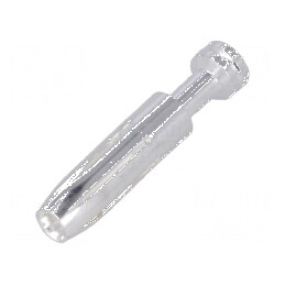 Pin mamă din aliaj de cupru argintat 0,75mm² Han E® crimpat 16A - Conector electric profesional | Electronic-mag.ro | Componente