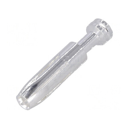 Pin mamă din aliaj de cupru argintat 0,75mm² Han E® crimpat 16A - Conector electric profesional | Electronic-mag.ro | Componente