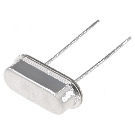 Rezonator cu cuarț 18,432MHz ±30ppm 30pF THT HC49-S - Componentă electronică de precizie | Electronic-mag.ro | Componente Electr