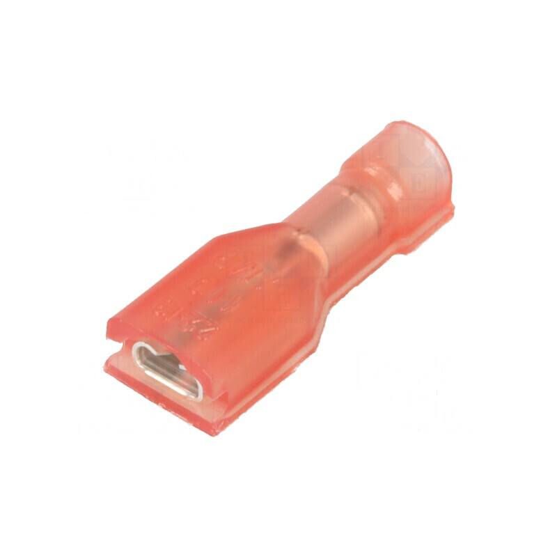 Terminal plat 2,8mm 0,8mm mamă pentru cablu 0,3÷0,9mm² - crimpare profesională | Electronic-mag.ro | Componente Electronice