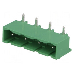 Regletă de conexiuni deconectabilă 4 piste, Pas pini 7,5mm - Conectori electrice profesionale | Electronic-mag.ro | Componente E