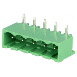 Regletă de conexiuni deconectabilă cu 5 pini, 5,08 mm - Piese electronice de înaltă calitate | Electronic-mag.ro | Componente El