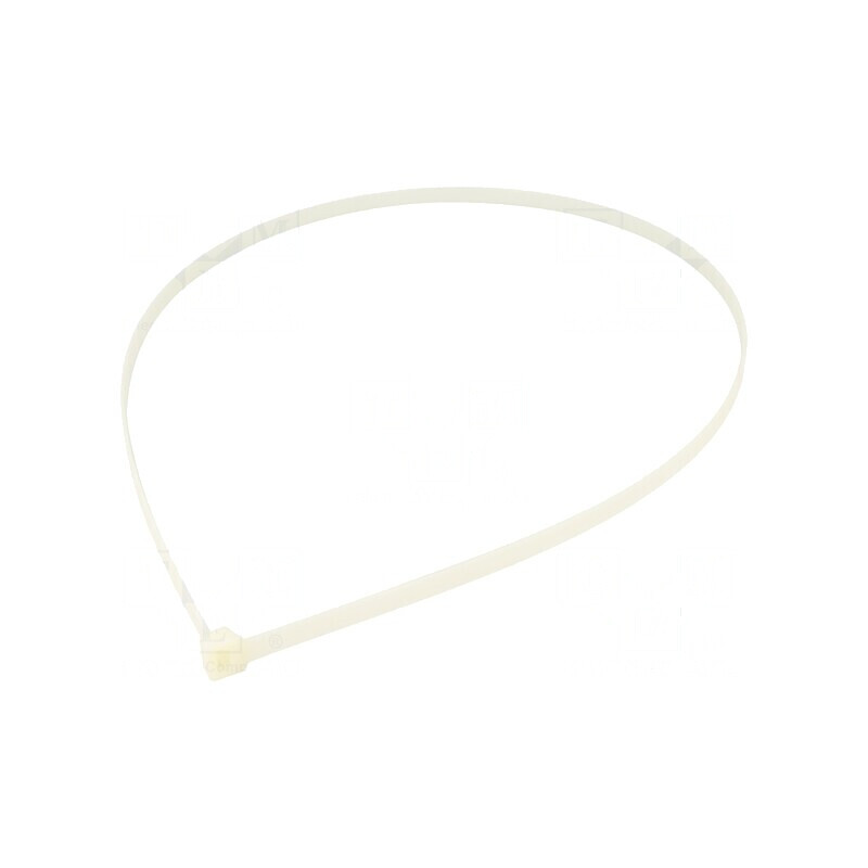 Colier de strângere din poliamidă L: 1020mm W: 9mm, 800N, culoare naturală | Electronic-mag.ro | Componente Electronice