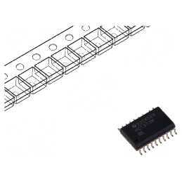 Clichet digital transparent IC D Ch: 8, 4,5÷5,5VDC SMD SOIC20 pentru aplicații electronice | Electronic-mag.ro | Componente Elec