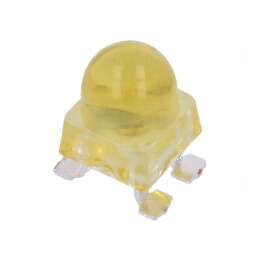 LED SMD Ambră 7200-16000mcd 4,2x4,2x6,5mm 23° 20mA 125mW pentru Iluminare Profesională | Electronic-mag.ro | Componente Electron