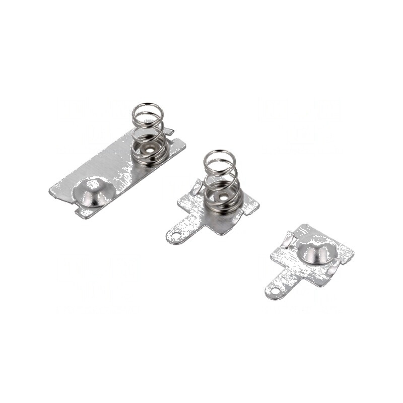 Set contacte pentru baterie AAA/R03 - Nr. baterii: 2 | Electronic-mag.ro | Componente Electronice