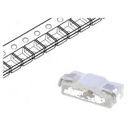 LED SMD 2810 Albastru 180-350 mcd 2.8x1.2x0.8 mm 110° 20 mA - Iluminare de Înaltă Performanță | Electronic-mag.ro | Componente E