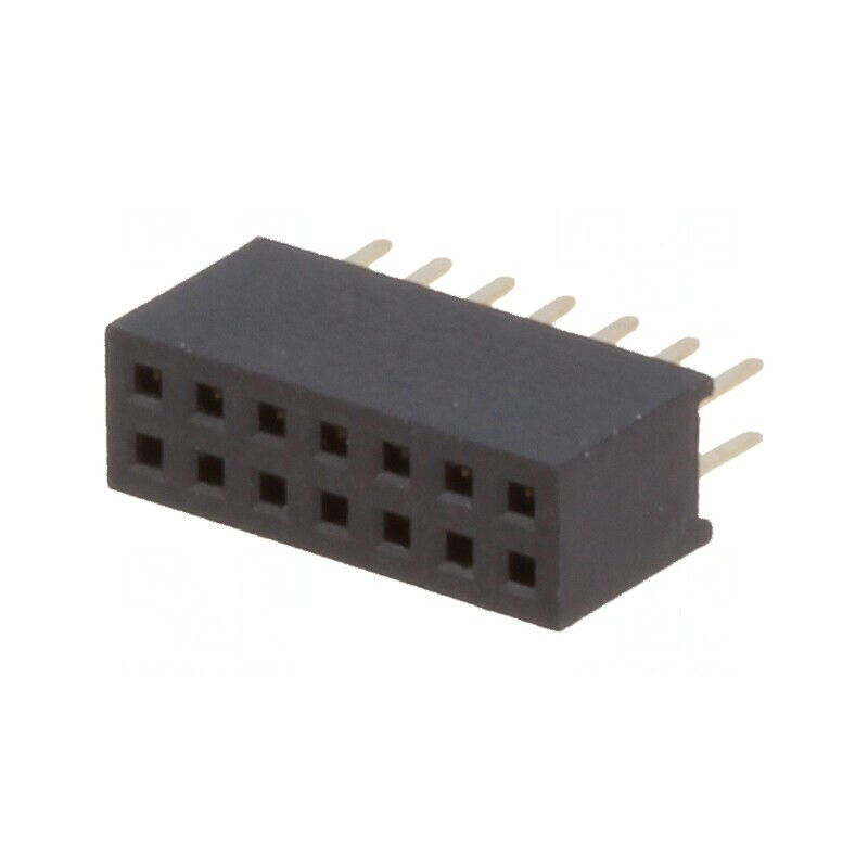 Conector şiruri pini soclu mamă 14 PIN 1,27mm THT 2x7 - Componentă electronică de înaltă calitate | Electronic-mag.ro | Componen Conector şiruri pini soclu mamă 14 PIN 1,27mm THT 2x7 - Componentă electronică de înaltă calitate | Electronic-mag.ro | Componen