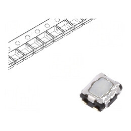 Microîntrerupător TACT SPST Pozitie 2 SMT 3,5N 1,7mm EVPAA - Comutator Compact pentru Aplicații Electronice | Electronic-mag.ro 