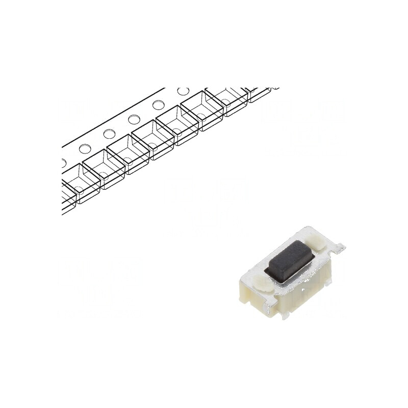 Microîntrerupător TACT SPST Poz: 2 0,05A/12VDC - Comutator Compact pentru Circuit Electric | Electronic-mag.ro | Componente Elec