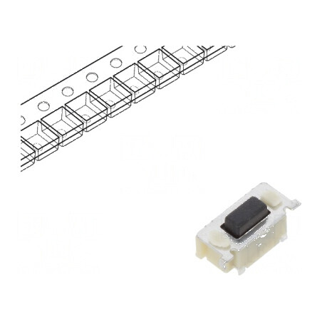 Microîntrerupător TACT SPST Poz: 2 0,05A/12VDC - Comutator Compact pentru Circuit Electric | Electronic-mag.ro | Componente Elec