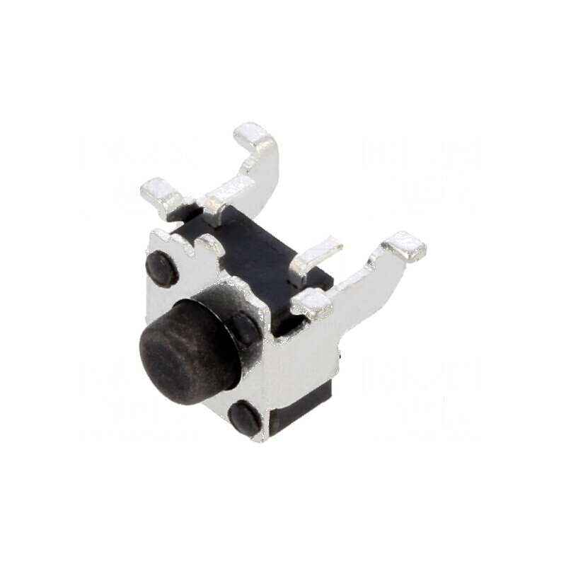 Microîntrerupător TACT SPST-NO 0,05A/12VDC SMT - Pozitie 2, Fara Contacte | Electronic-mag.ro | Componente Electronice