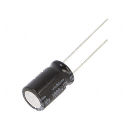 Condensator Electrolitic Low ESR THT 1000uF 10VDC Ø10x16mm pentru Circuit Electronic | Electronic-mag.ro | Componente Electronic