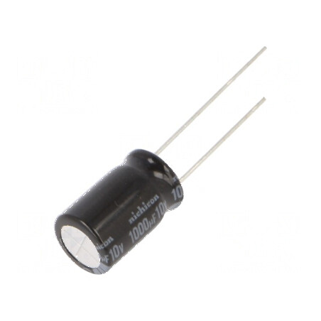 Condensator Electrolitic Low ESR THT 1000uF 10VDC Ø10x16mm pentru Circuit Electronic | Electronic-mag.ro | Componente Electronic