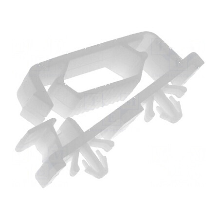 Element de prindere cu clichet din poliamidă naturală - soluție durabilă pentru fixare eficientă | Electronic-mag.ro | Component