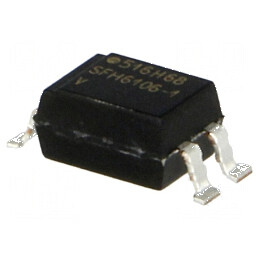 Optocuplor THT DIP4, Canale: 1, Ieșire: tranzistori, Izolație: 5,3kV, Tensiune colector-emitor: 70V | Electronic-mag.ro | Compon