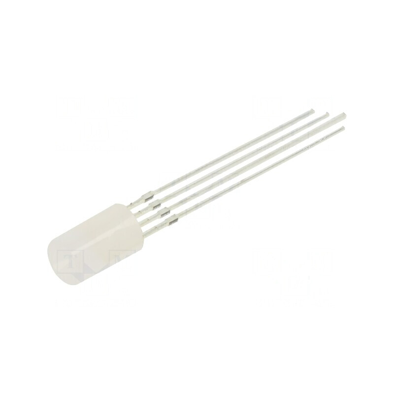 LED 5mm RGB cu intensitate 750-2180mcd și unghi de 120°, 102mW | Electronic-mag.ro | Componente Electronice