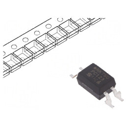 Optocuplor SMD cu 1 Canal, Iesire Tranzistori, Izolatie 5kV, Tensiune Colector-Emetator 80V | Electronic-mag.ro | Componente Ele