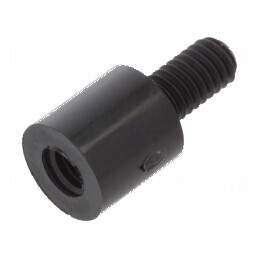 Piuliță Distanțieră Filetată Cilindrică din Poliamidă M4, 8mm - Componentă pentru Asamblare și Fixare | Electronic-mag.ro | Comp