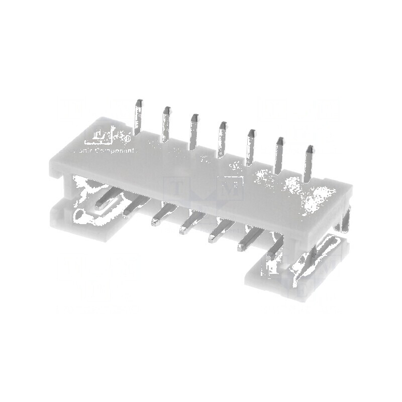 Conector SMT 100V 2A pentru cablu-placă soclu tată PIN 7 Pas 2mm | Electronic-mag.ro | Componente Electronice
